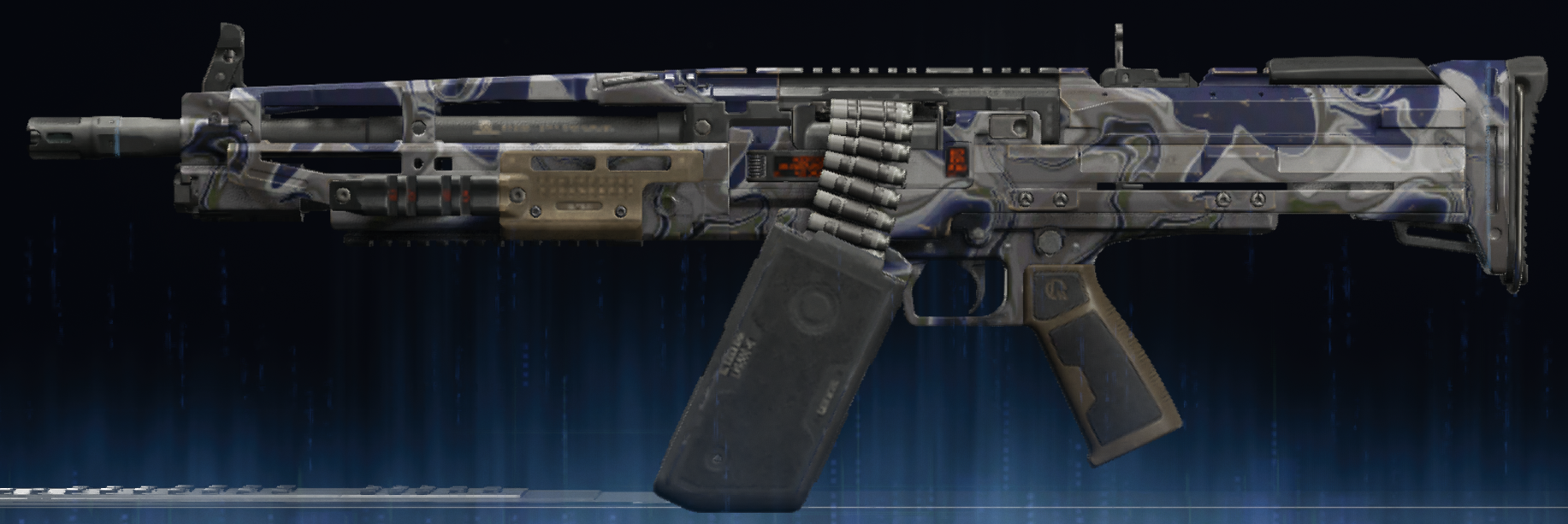 Rendu du camouflage Huile sur XM325